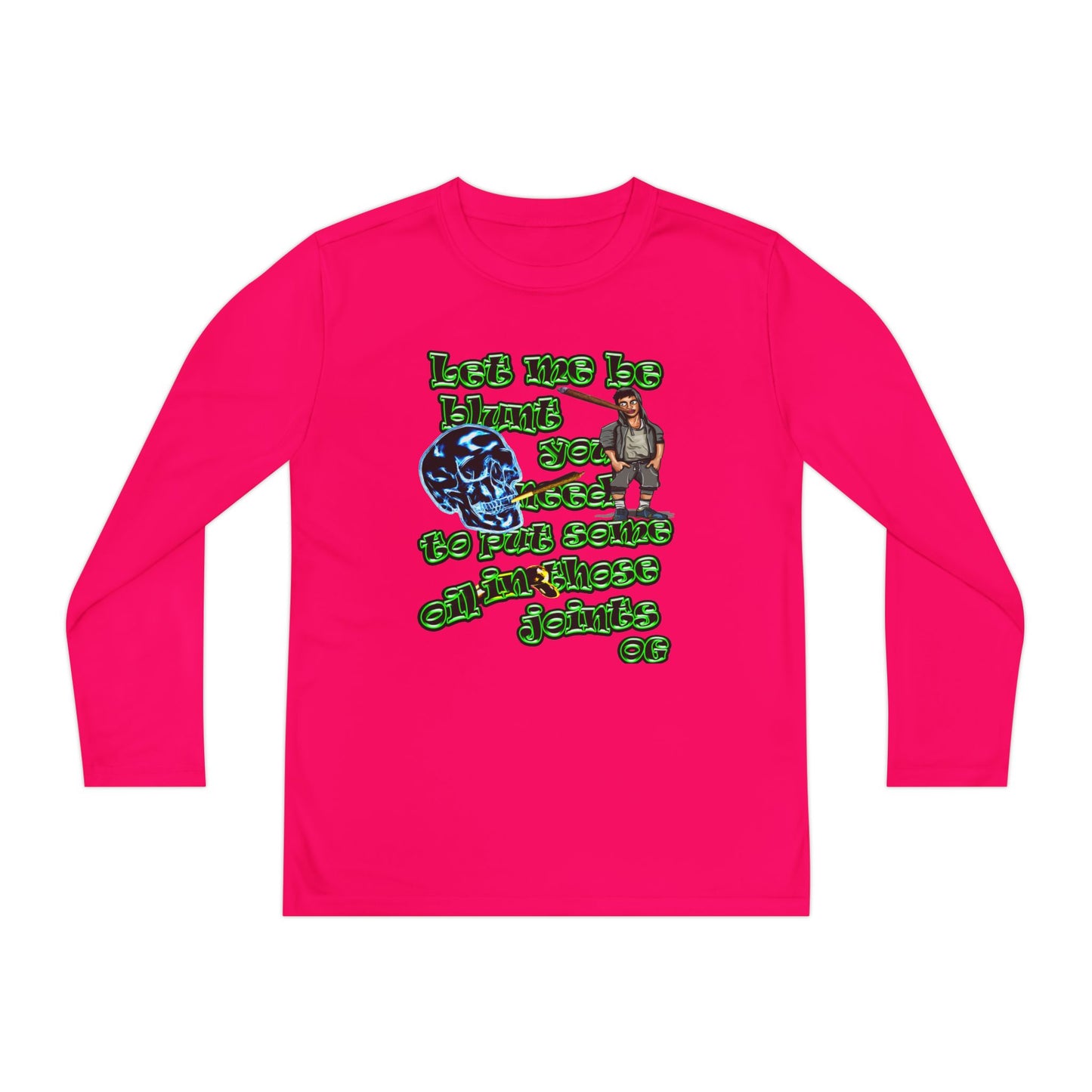 og - Youth Long Sleeve Competitor Tee