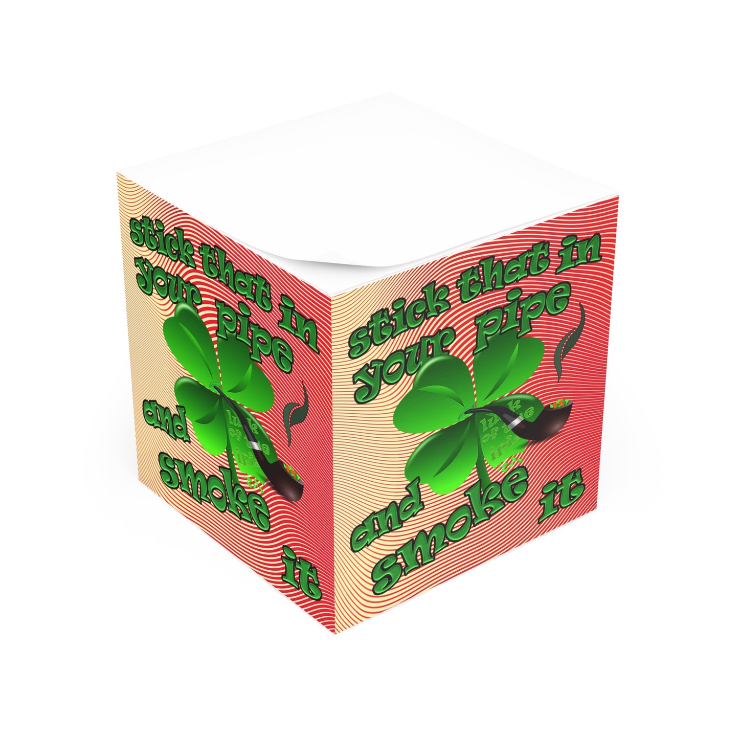stick that in your pipe and smoke it - note cube (yellow-orange wave)