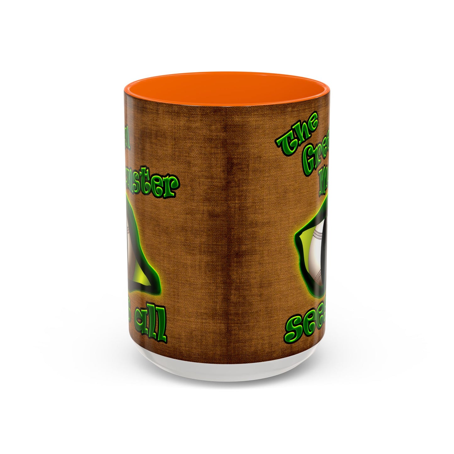 green monster - Accent Mug (brown papyrus)