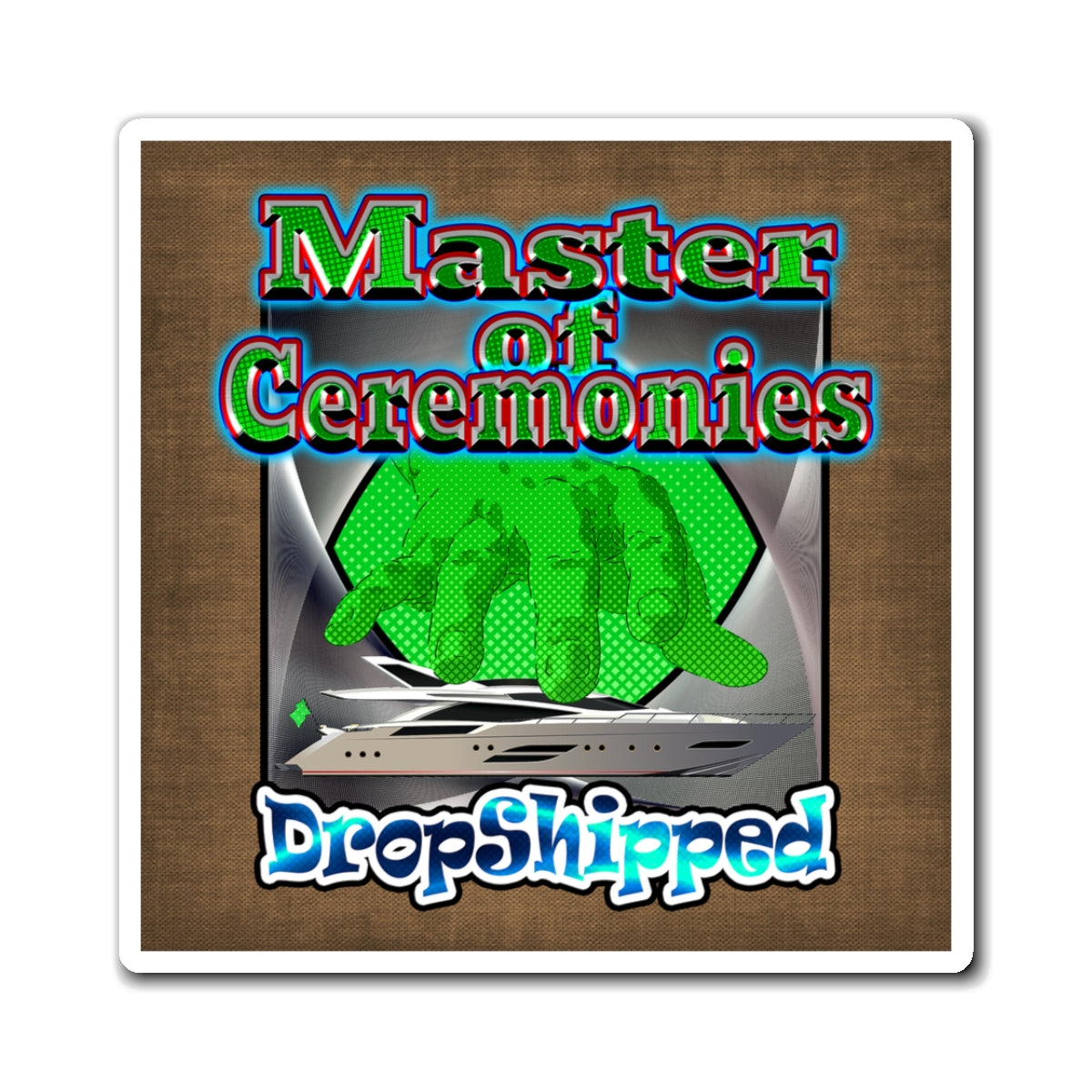 logo - Magnets - (brown papyrus)