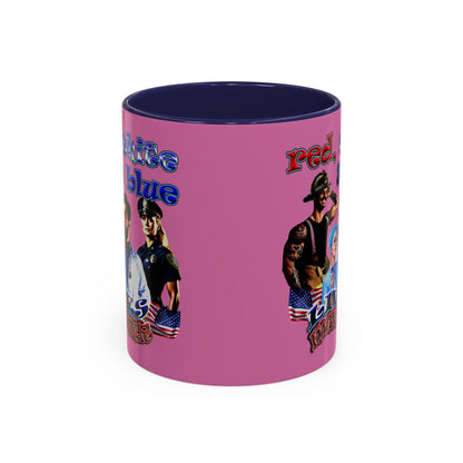 rw&b lives matter - Accent Mug (light pink)