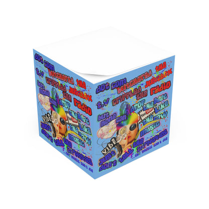 drop the beat - note cube (light blue)