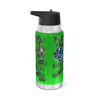 og - Gator Tumbler, 32oz  (logo green)