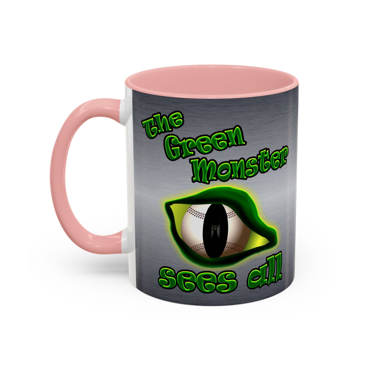 green monster - Accent Mug (brushed nickel)