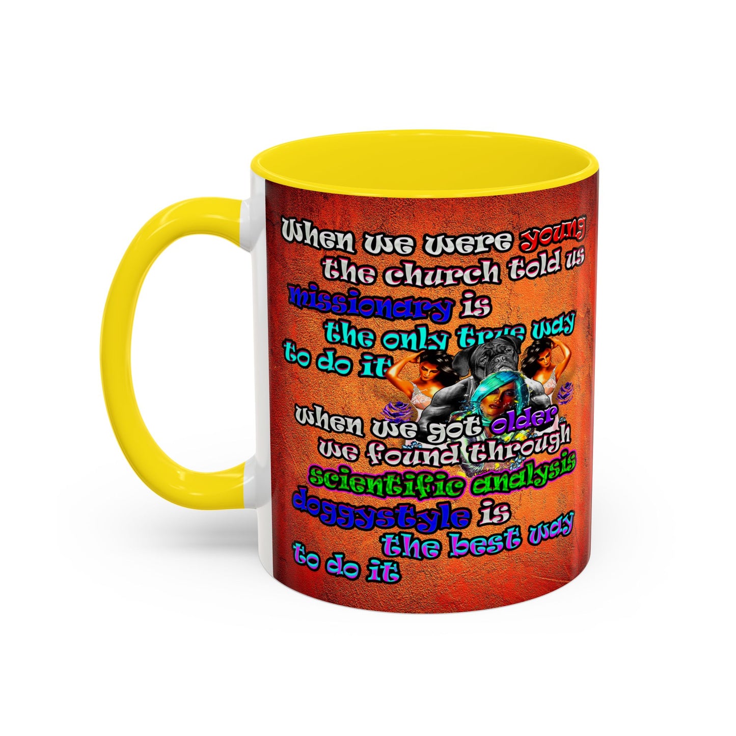 doggystyle - Accent Mug (burnt orange)
