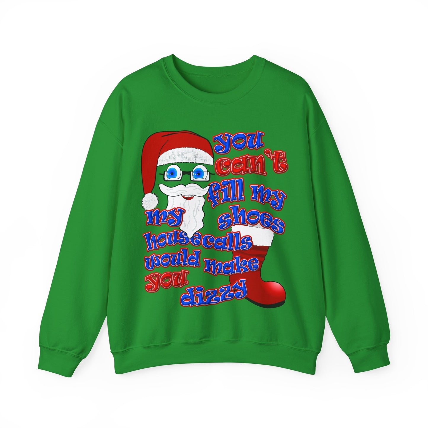 santa's shoes - Unisex Heavy Blend™ Crewneck Sweatshirt