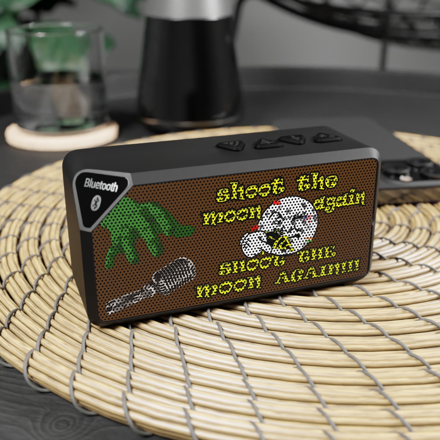 shoot the moon again - Jabba Bluetooth Speaker (brown)