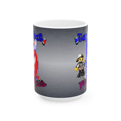 tag that - White Mug (brushed nickel)