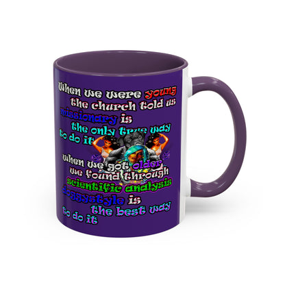 doggystyle - Accent Mug (purple)