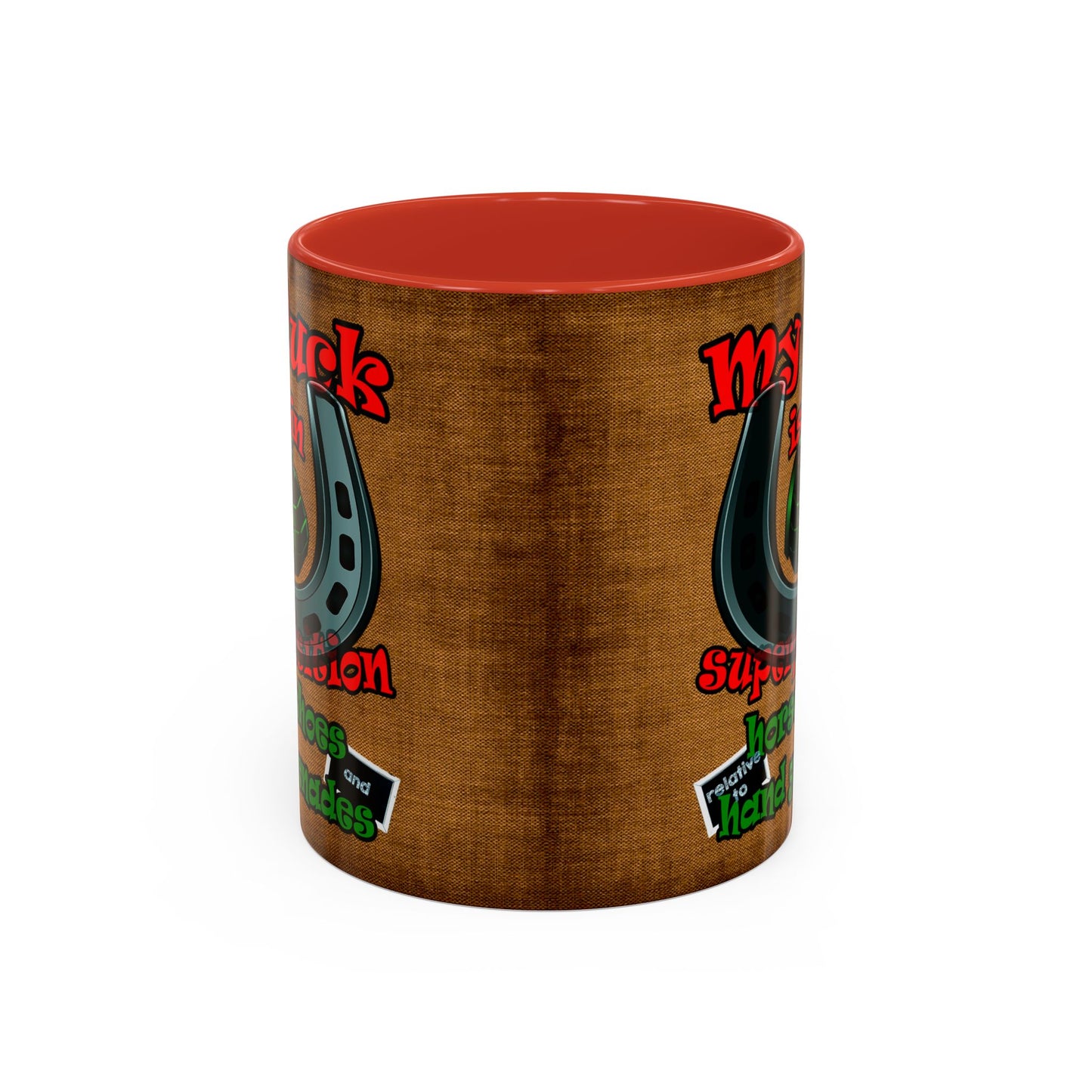my luck - Accent Mug (brown papyrus)