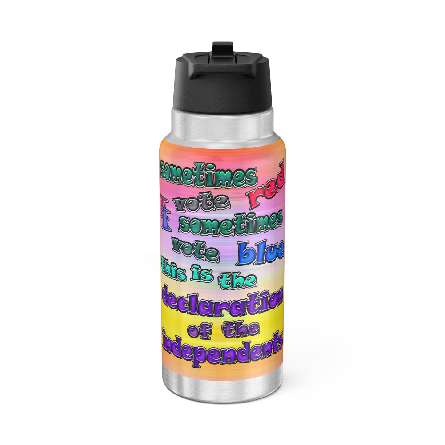 declaration of the independents - Gator Tumbler, 32oz  (color blur)