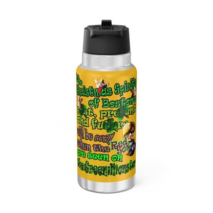 christmas spirits of boston - Gator Tumbler, 32oz (yellow)