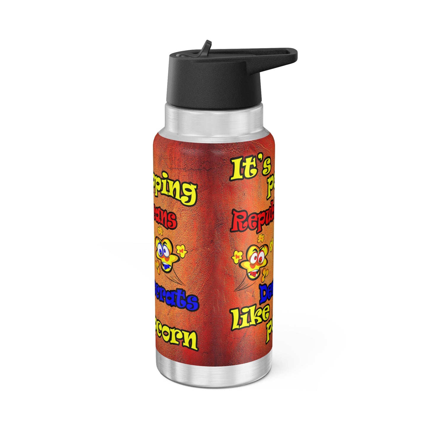 popping like popcorn - Gator Tumbler, 32oz  (burnt orange)