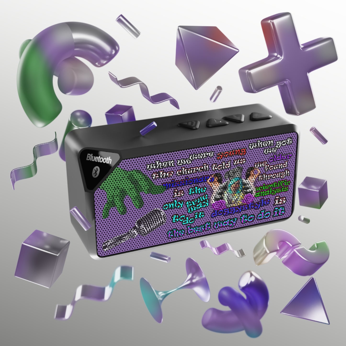 doggystyle - Jabba Bluetooth Speaker (light purple)
