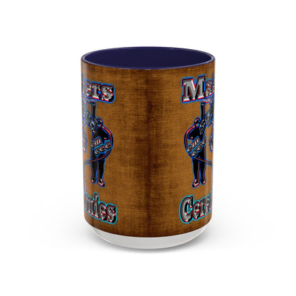 em cee squared - Accent Mug (brown papyrus)