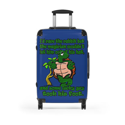 turtle race - Suitcase (dark blue)