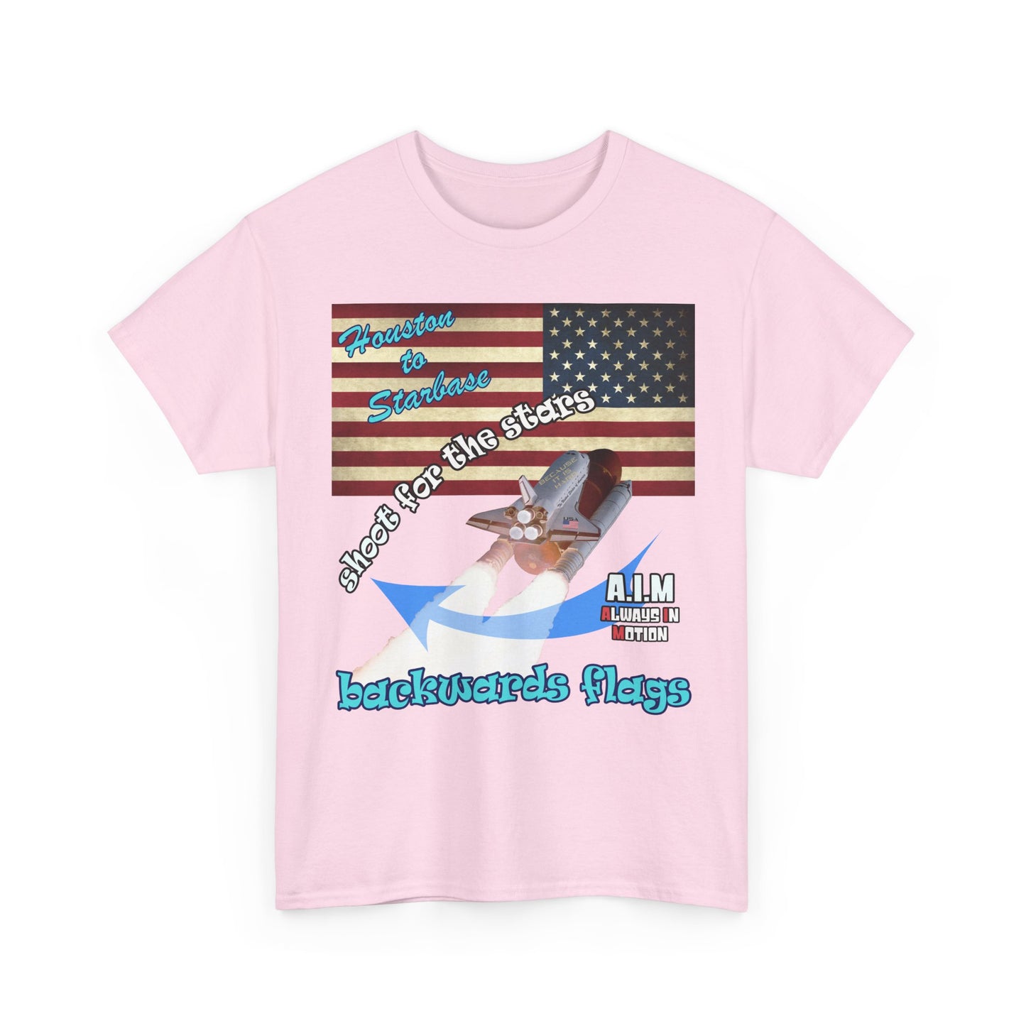 shoot for the stars - Unisex Heavy Cotton Tee