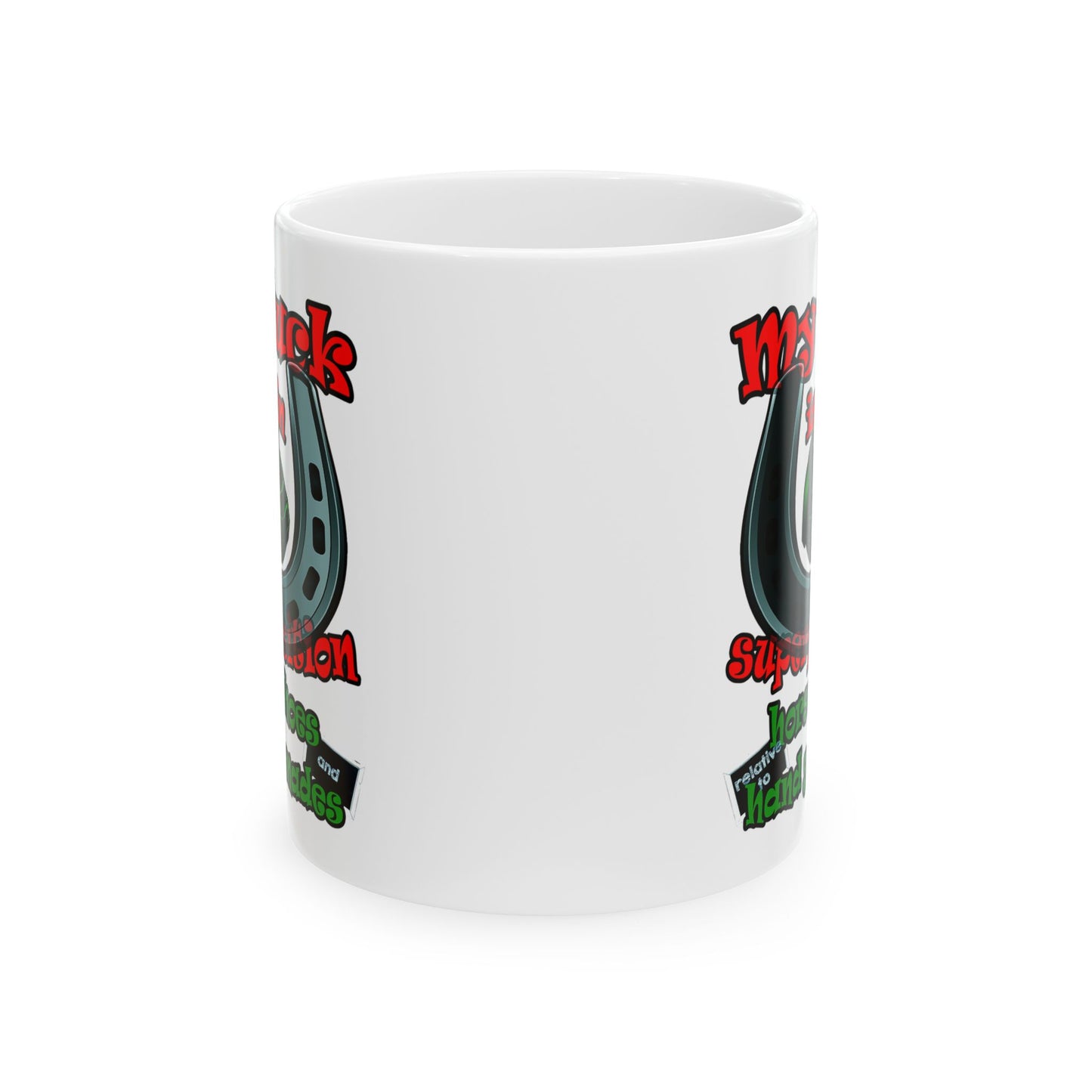 my luck - White Mug (white)