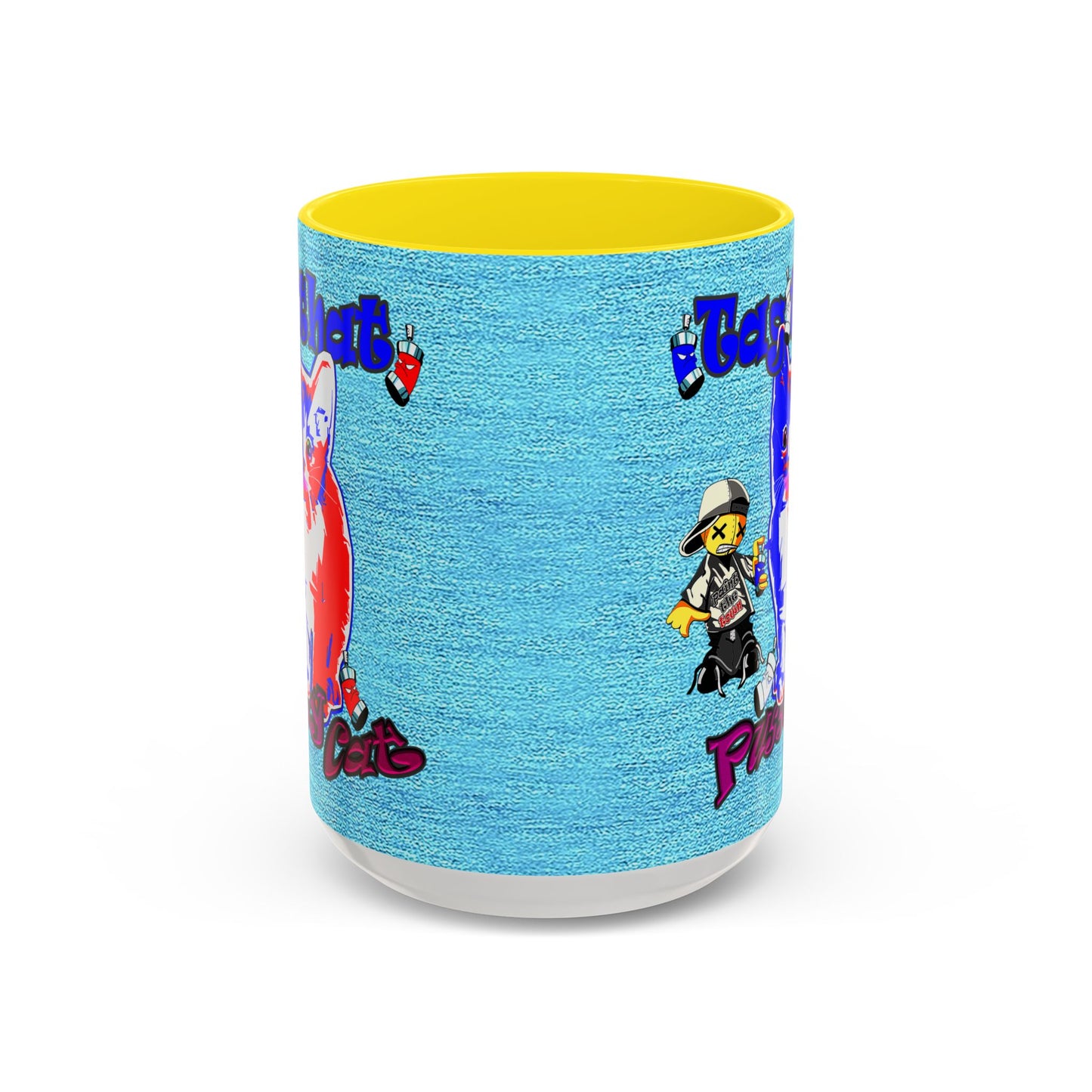 tag that - Accent Mug (faded blue)