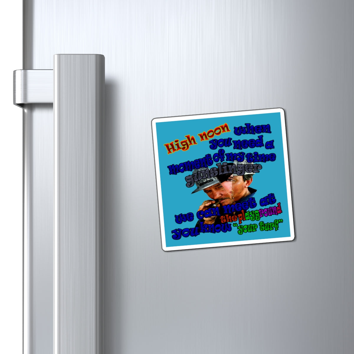high noon - Magnets - (turquoise)