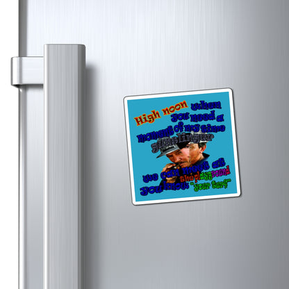 high noon - Magnets - (turquoise)