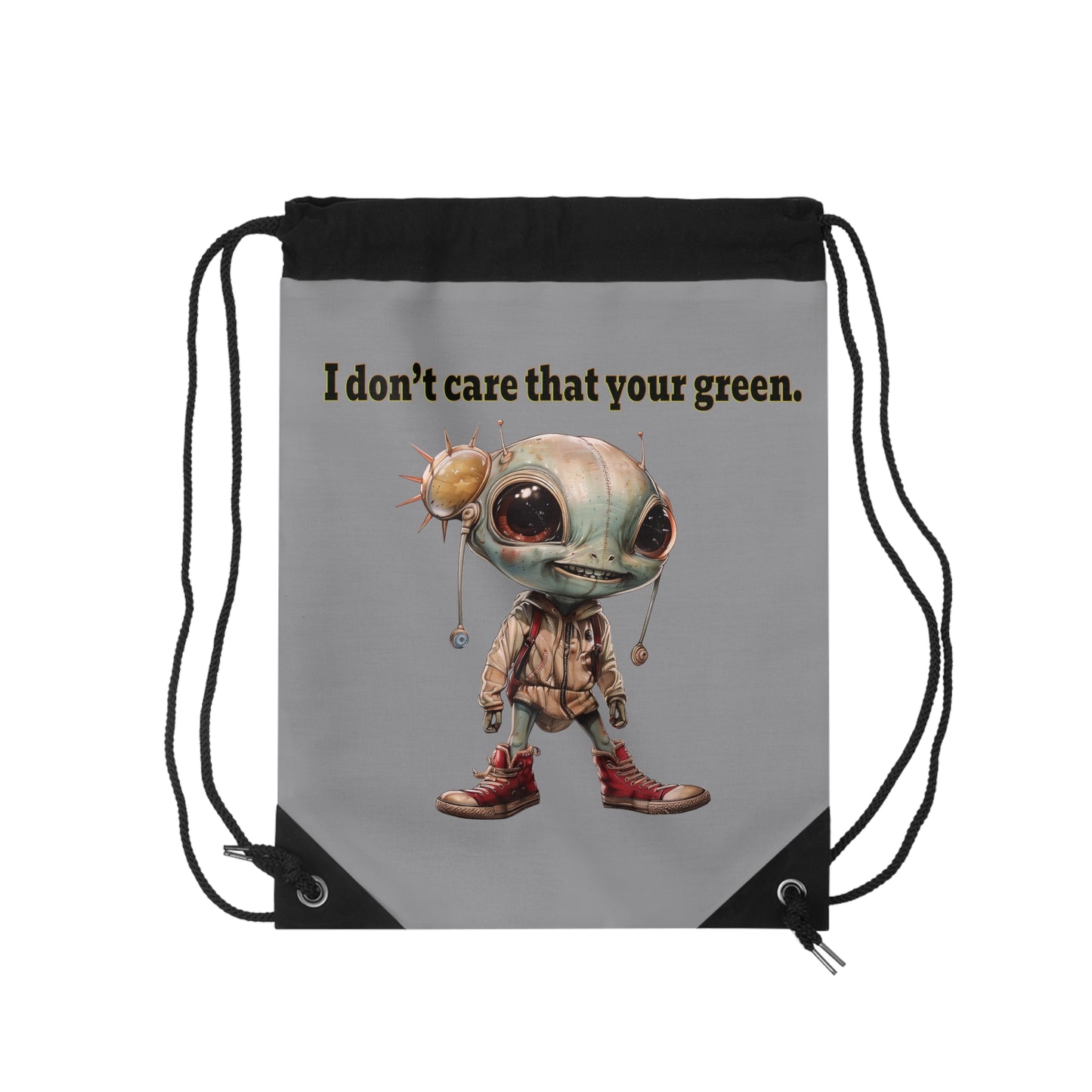 I don't care that your grey - Drawstring Bag (grey)