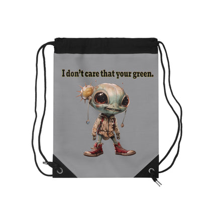 I don't care that your grey - Drawstring Bag (grey)