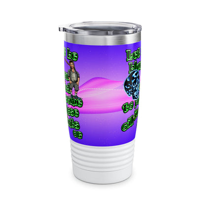 og - Ringneck Tumbler, 20oz (purple-pink wave)