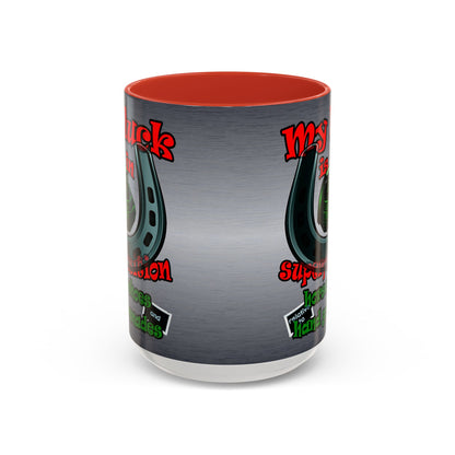 my luck - Accent Mug (brushed nickel)