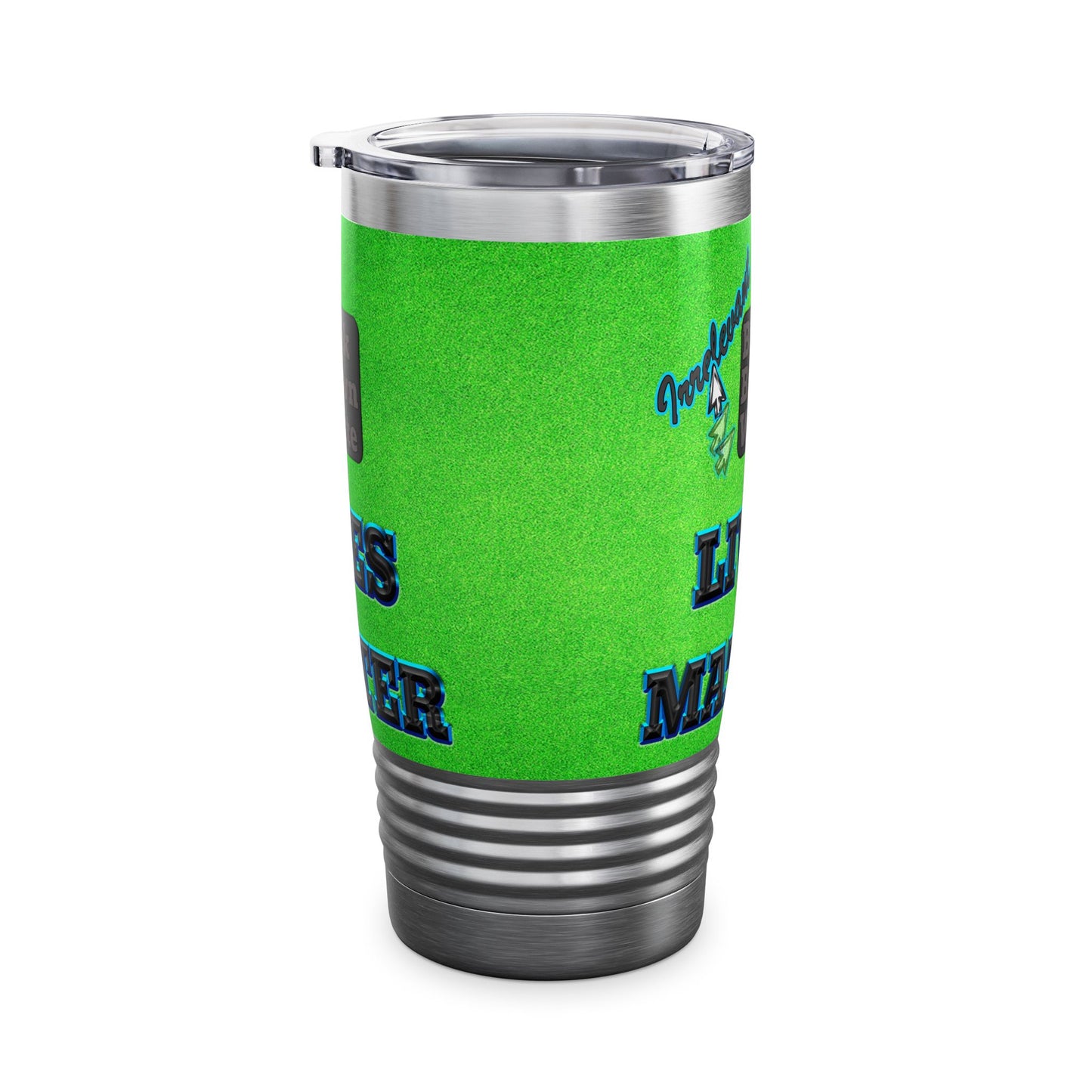 irrelevant - Ringneck Tumbler, 20oz (green turf)