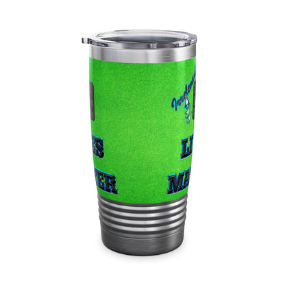 irrelevant - Ringneck Tumbler, 20oz (green turf)