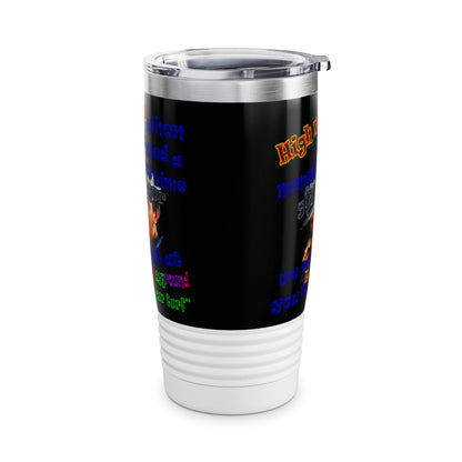 high noon - Ringneck Tumbler, 20oz (black)