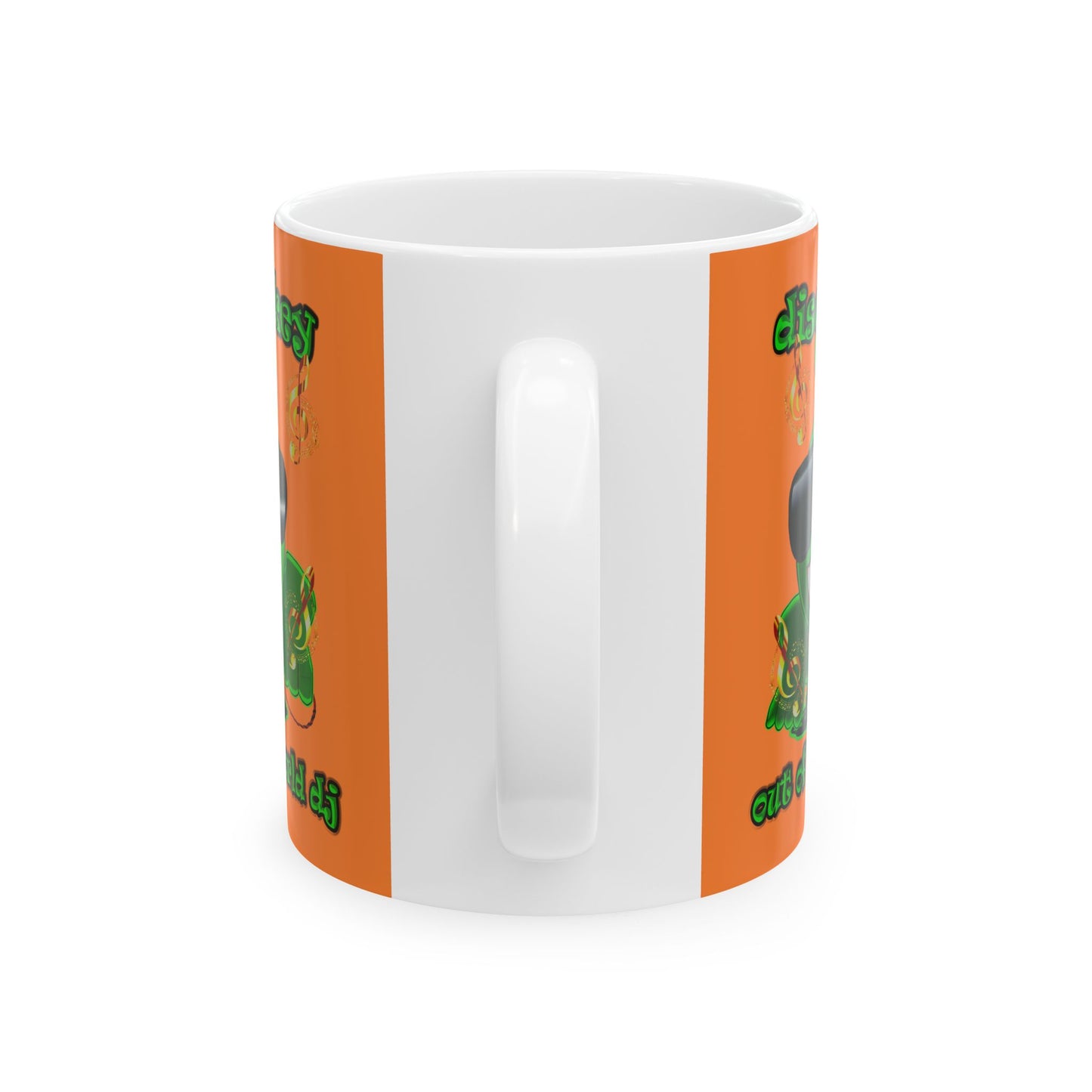 disc jockey - White Mug (crusta)