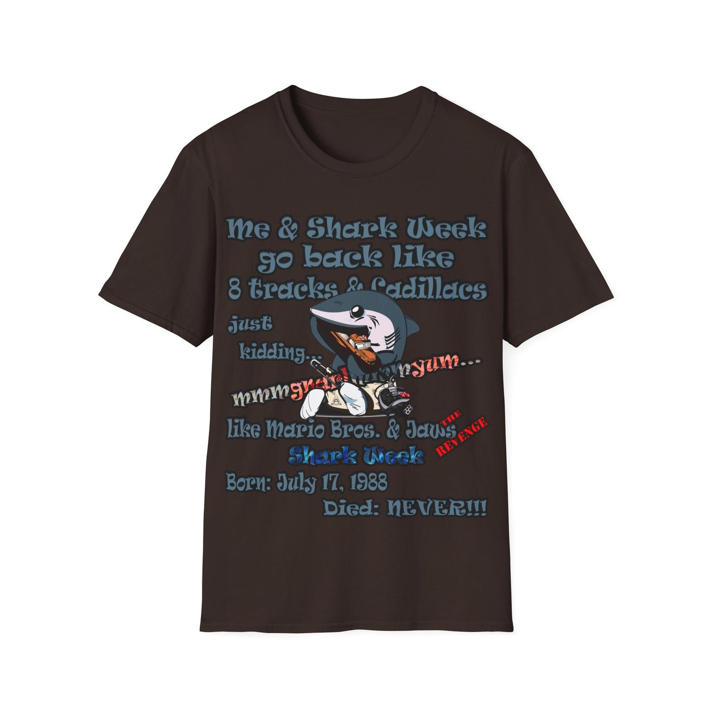 shark week - Unisex Softstyle T-Shirt