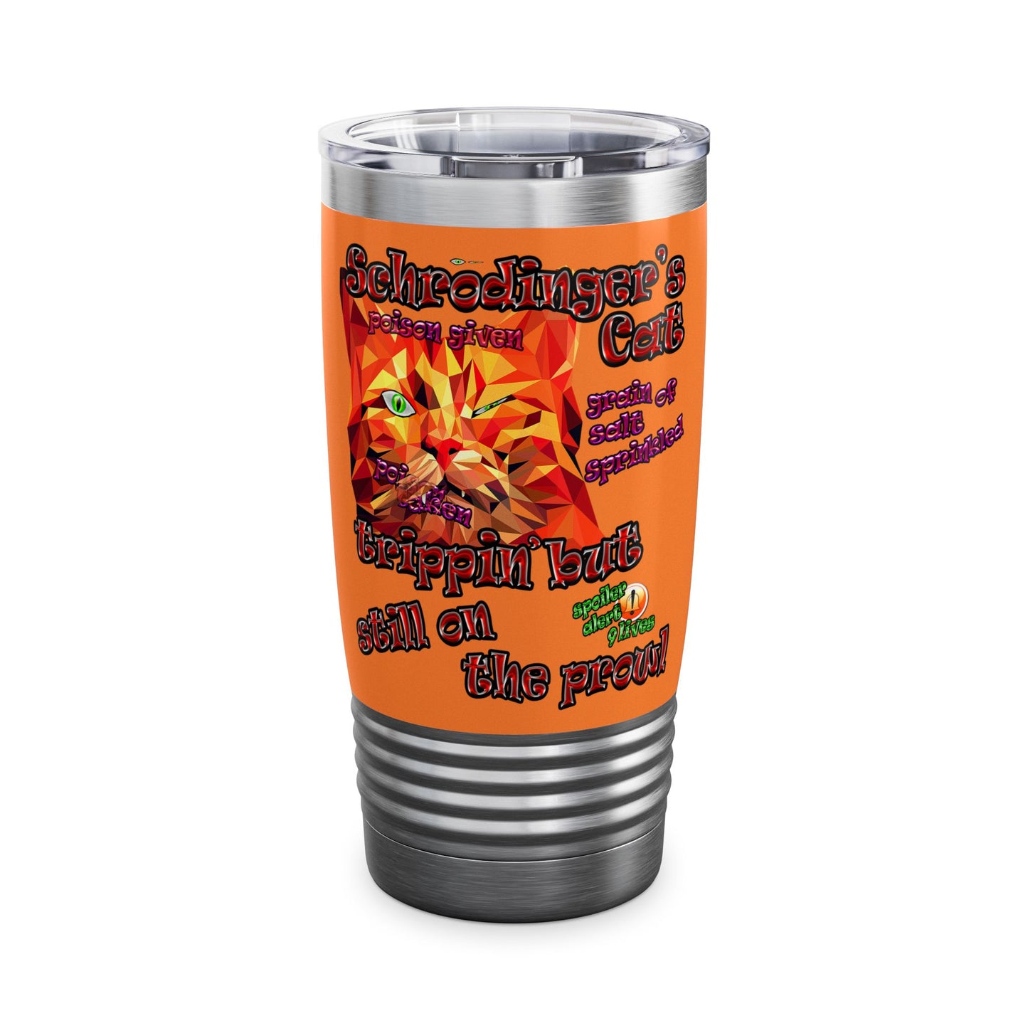 schrodinger's cat - Ringneck Tumbler, 20oz (crusta)