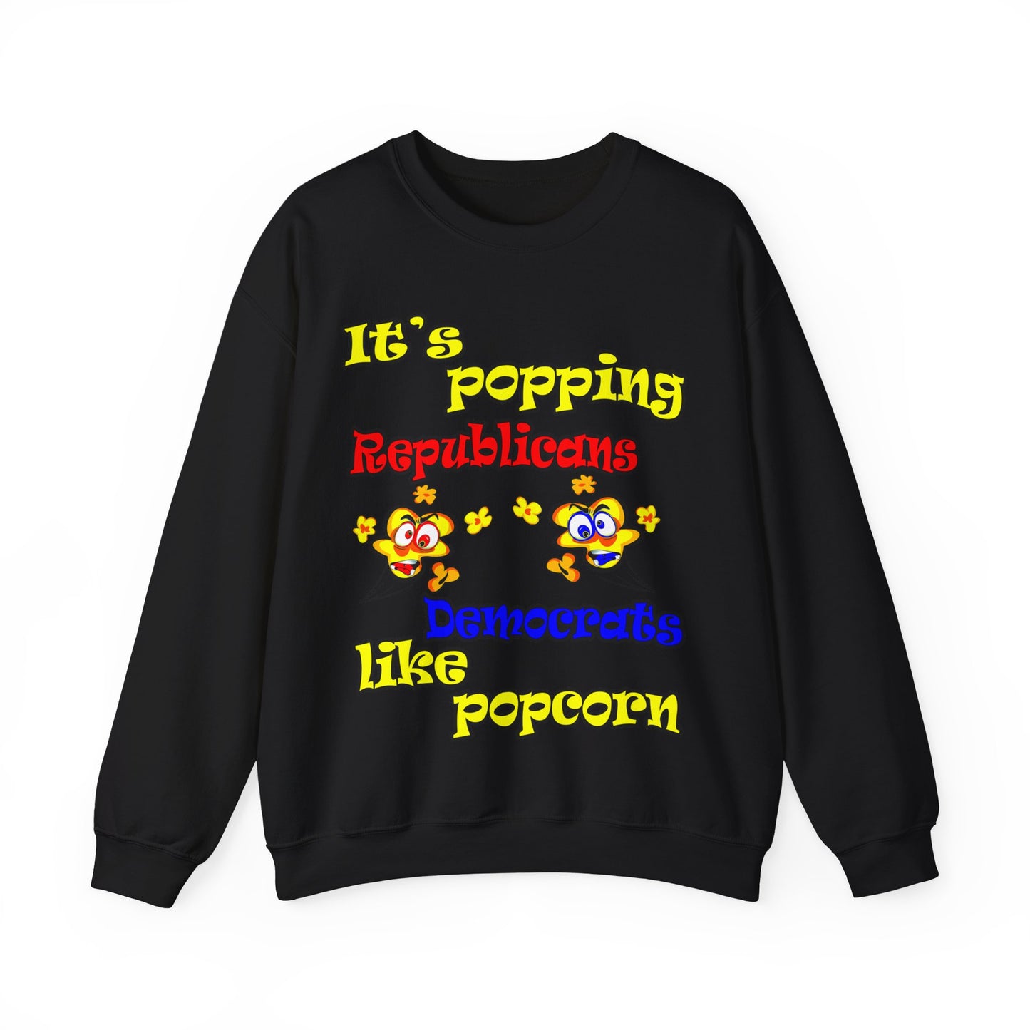 popping like popcorn - Unisex Heavy Blend™ Crewneck Sweatshirt