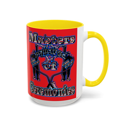 em cee squared - Accent Mug (red)