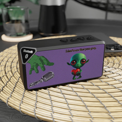 I don't care that your grey - Jabba Bluetooth Speaker (light purple)