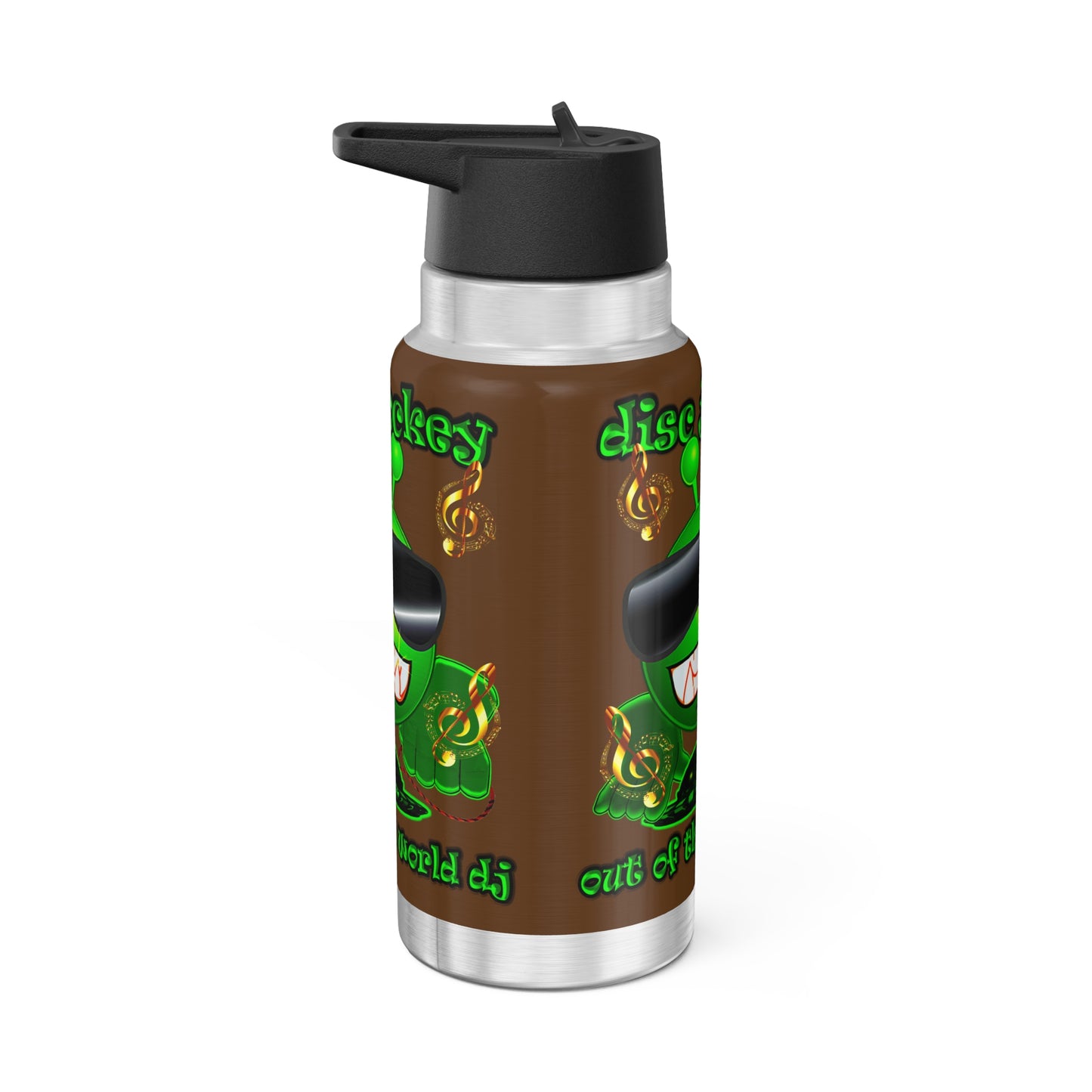 disc jockey - Gator Tumbler, 32oz (brown)
