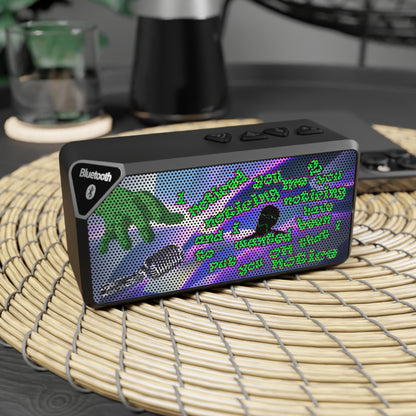 noticed you noticing - Jabba Bluetooth Speaker (grey-pink wave)