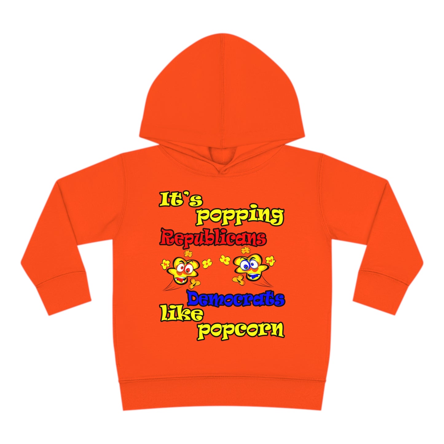 popping like popcorn - Toddler Pullover Fleece Hoodie