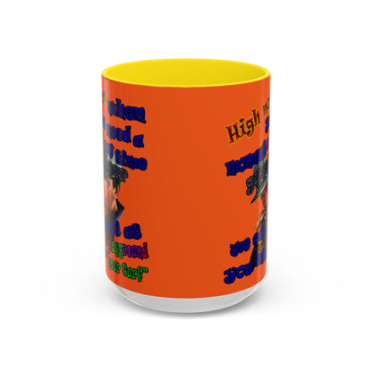 high noon - Accent Mug (orange)