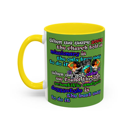 doggystyle - Accent Mug (green)