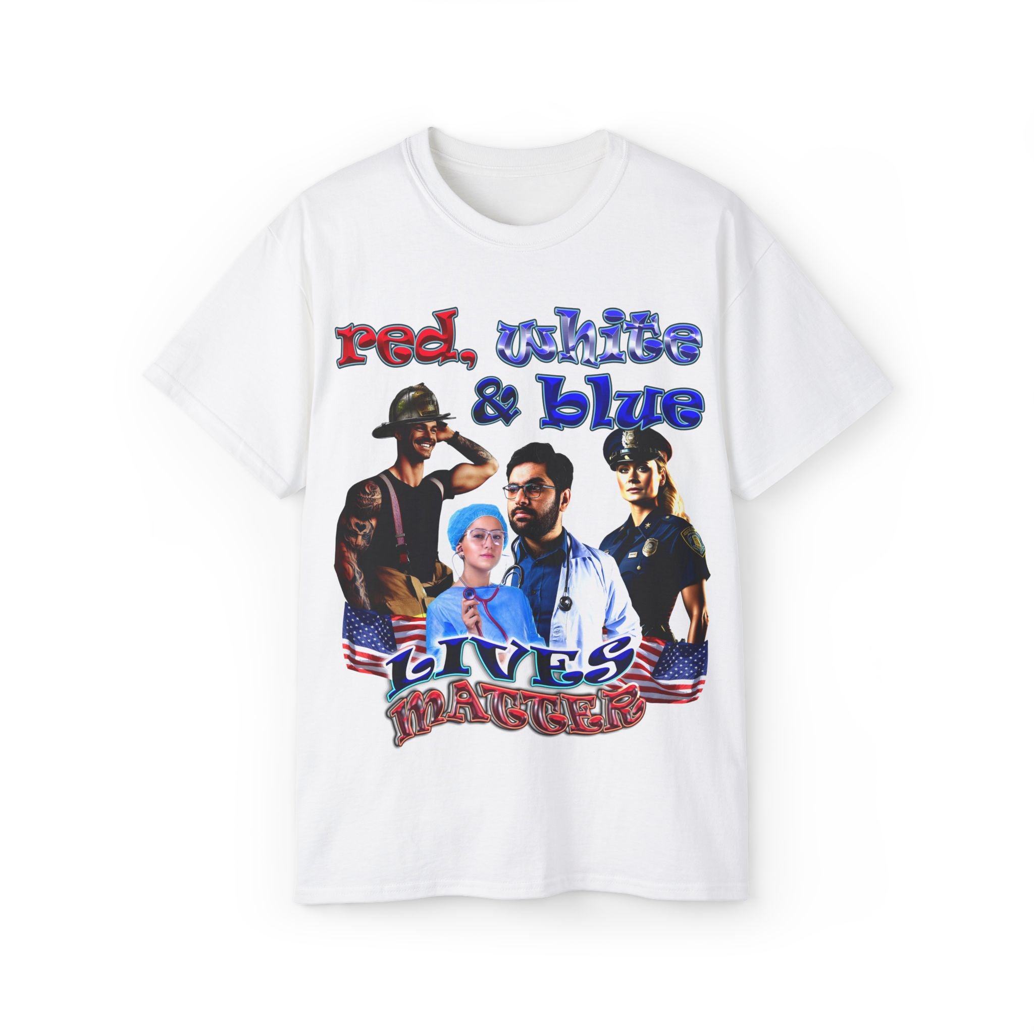 rw&b lives matter - Unisex Ultra Cotton Tee