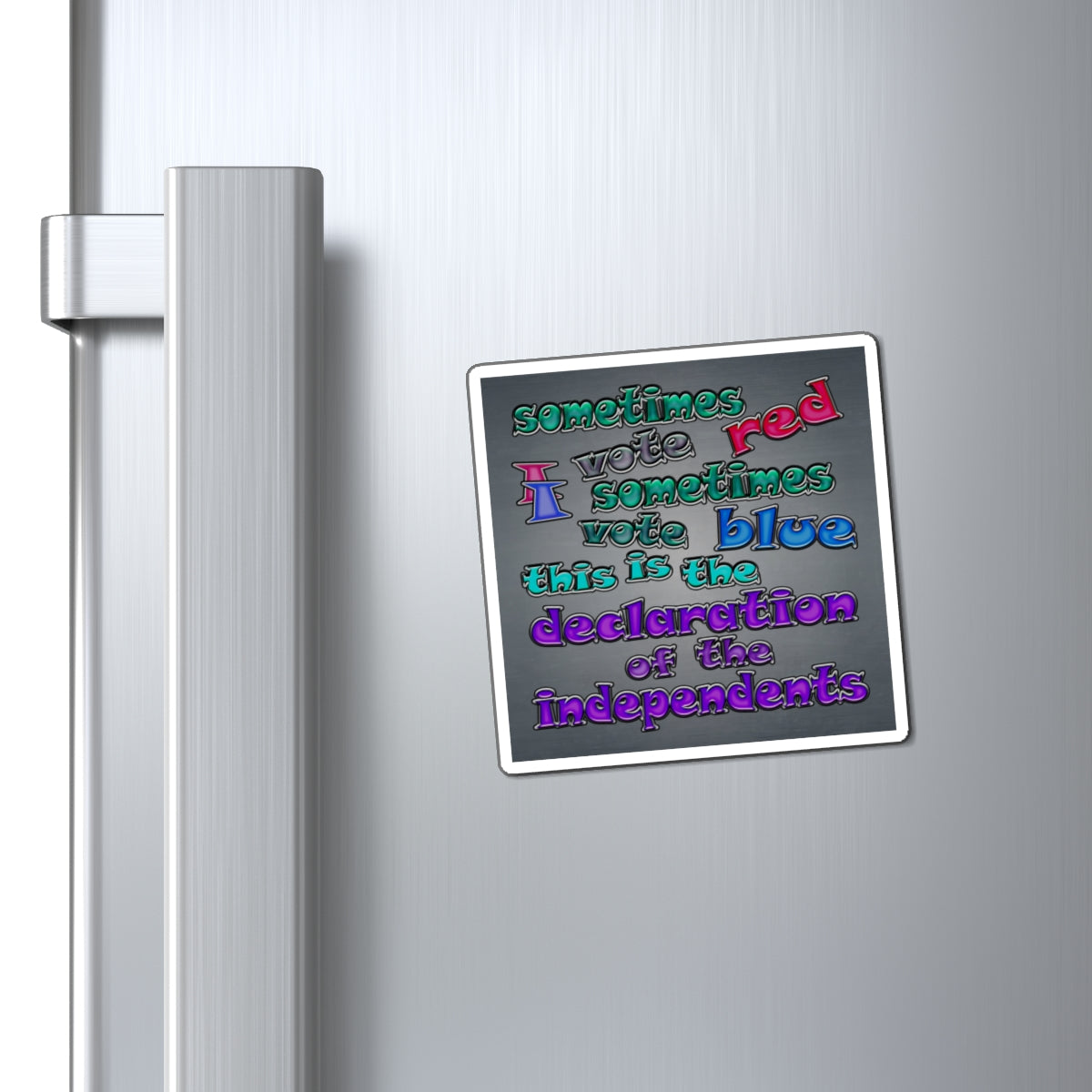 declaration of the independents - Magnets - (grey-light grey)