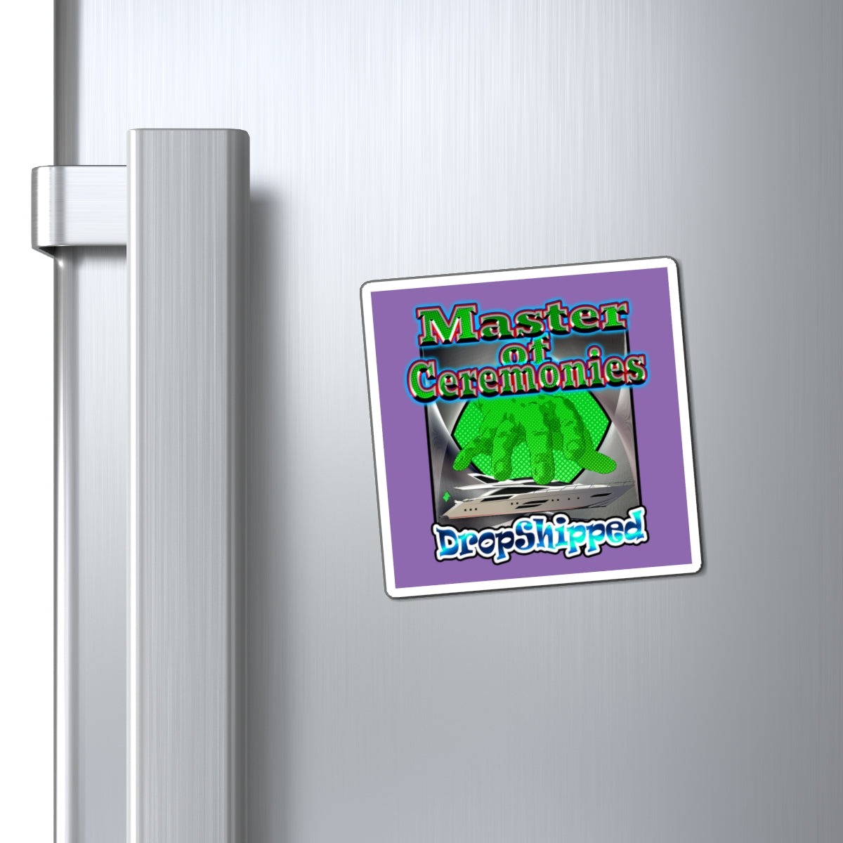 logo - Magnets - (light purple)