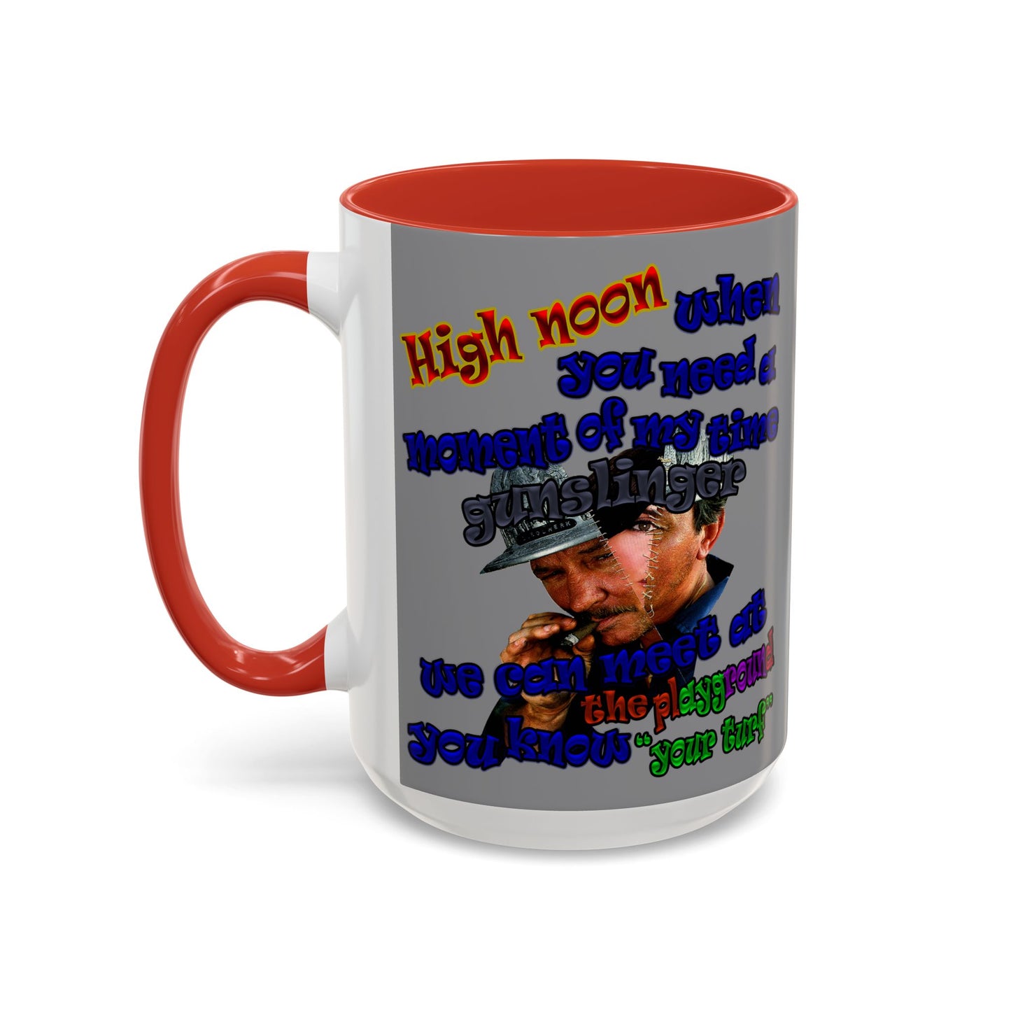 high noon - Accent Mug (grey)