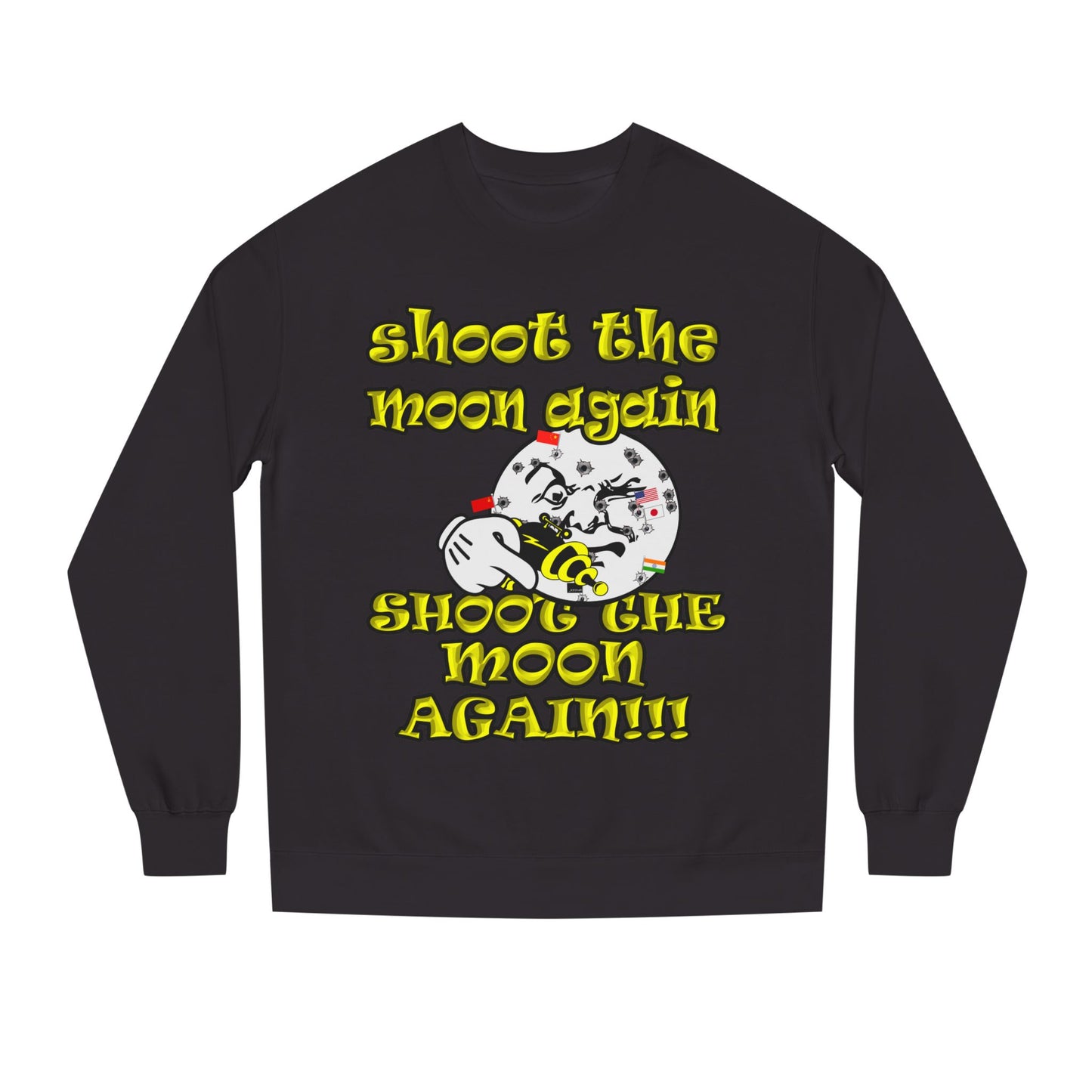 shoot the moon again - Unisex Crew Neck Sweatshirt