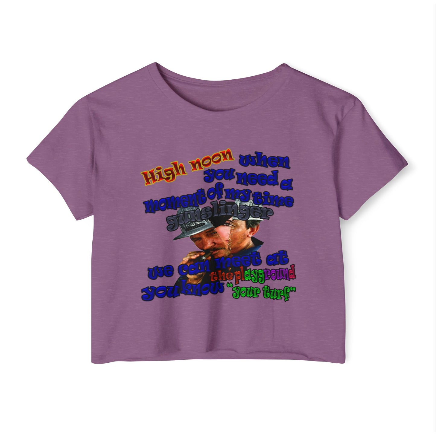 high noon - Women's Festival Crop Top