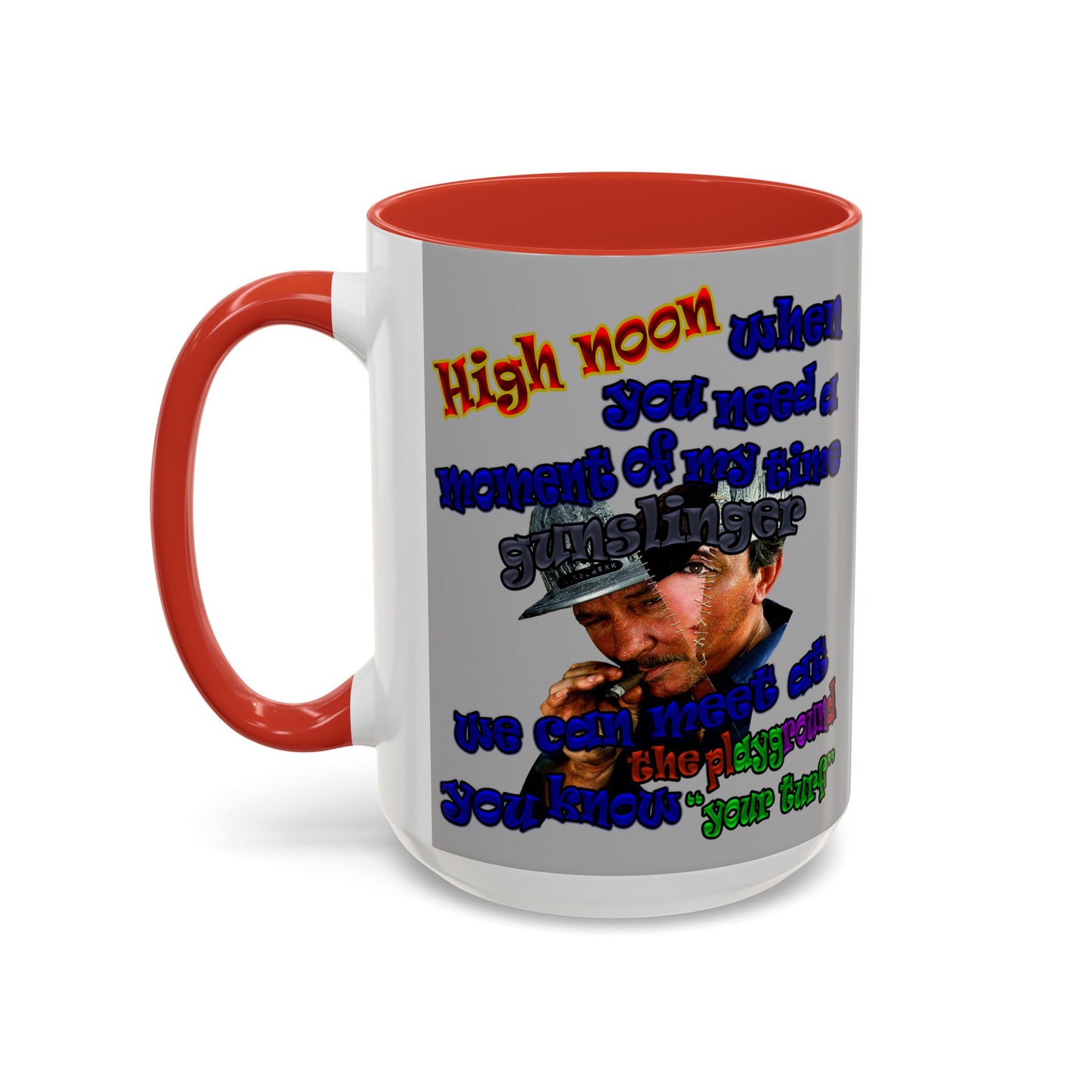 high noon - Accent Mug (light grey)